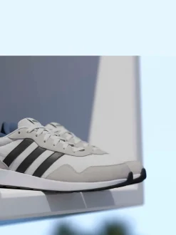 adidas White/Black Run 60s 4.0 Trainers