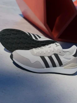 adidas White/Black Run 60s 4.0 Trainers