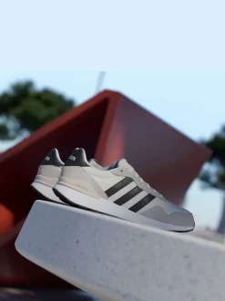 adidas White/Black Run 60s 4.0 Trainers