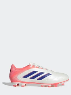 adidas White/Blue Adult Copa Pure 3 Club Firm/Multi Ground Boots