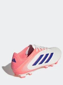 adidas White/Blue Adult Copa Pure 3 Club Firm/Multi Ground Boots