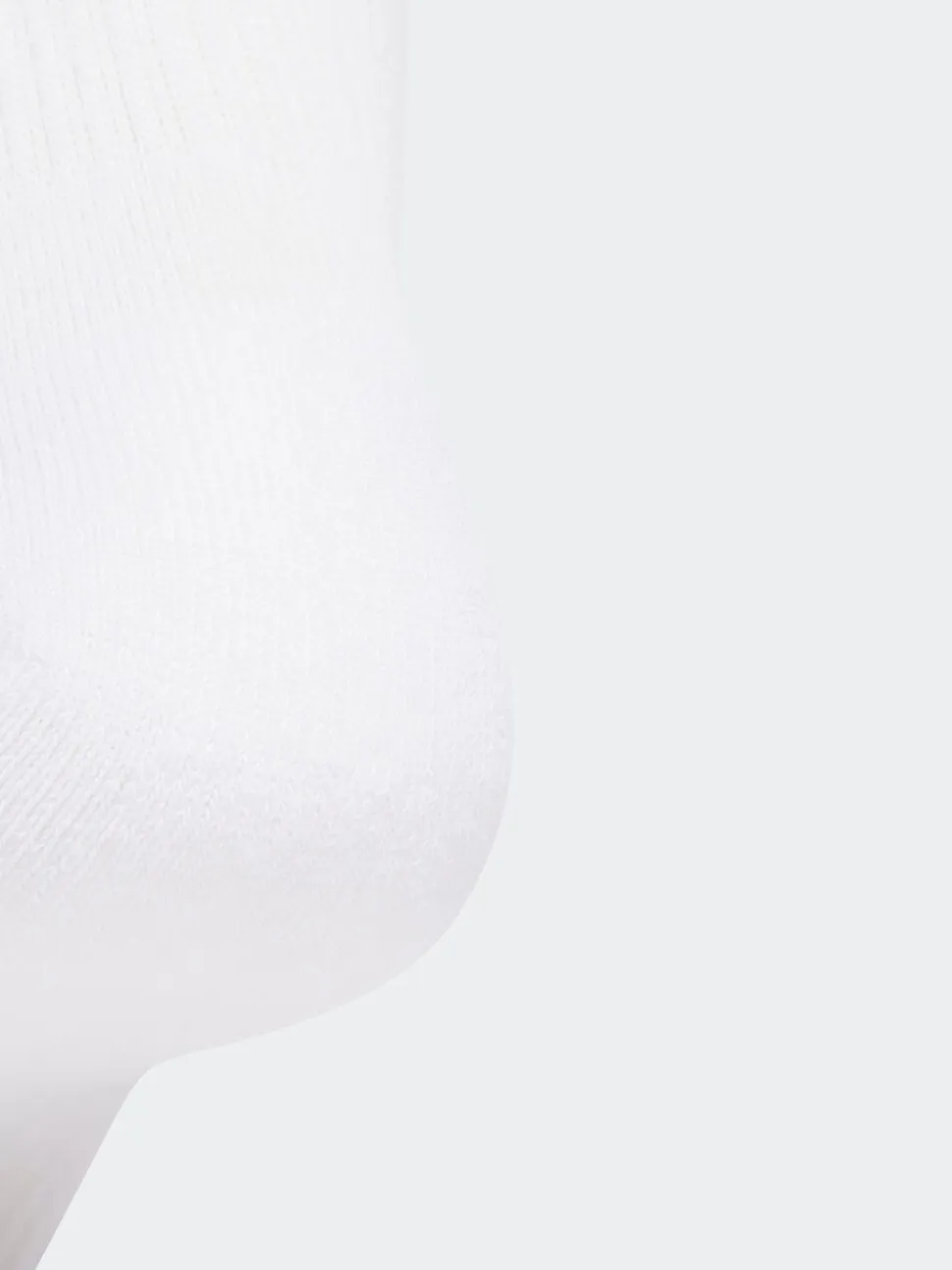 adidas White/Blue Logo Socks 3 Pack