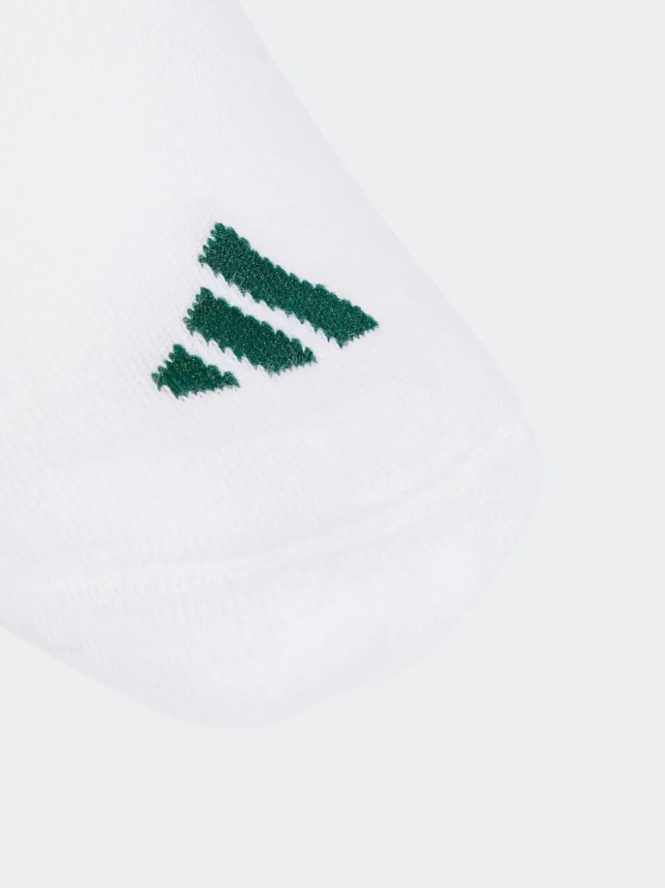 adidas White/Blue Logo Socks 3 Pack