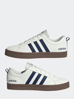 adidas White/Chrome VS Pace Trainers