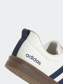 adidas White/Chrome VS Pace Trainers