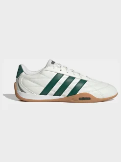adidas White/Green Adipista Shoes