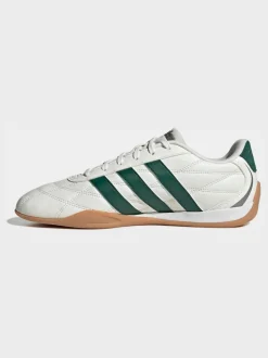 adidas White/Green Adipista Shoes