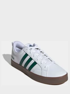 adidas White/Green VS Pace Trainers