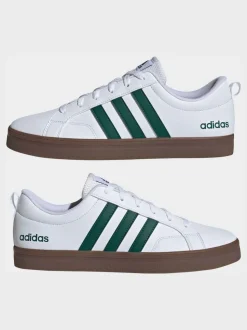 adidas White/Green VS Pace Trainers
