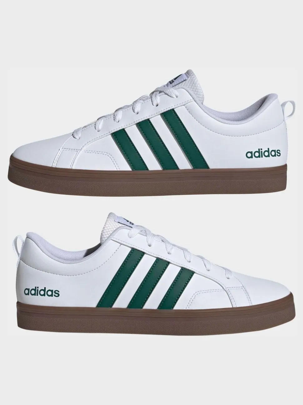 adidas White/Green VS Pace Trainers