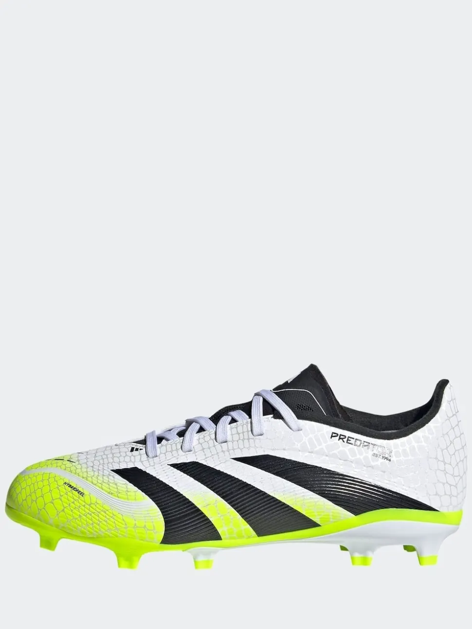 adidas White/Lemon Kids Predator League Firm/Multi Ground Boots