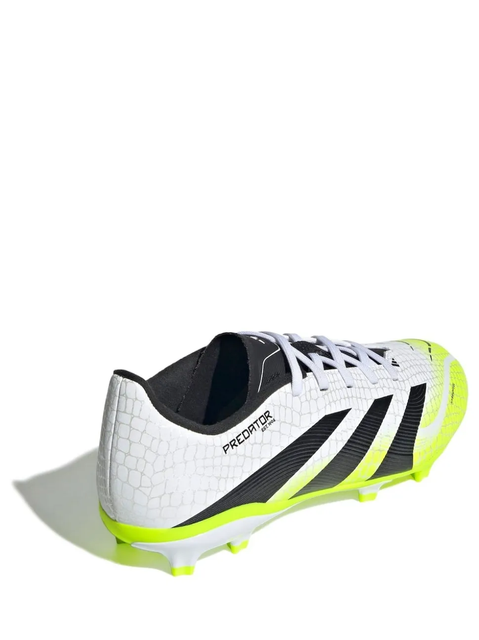 adidas White/Lemon Kids Predator League Firm/Multi Ground Boots