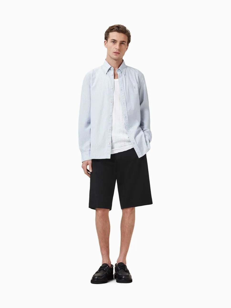 AllSaints Black Bay Shorts