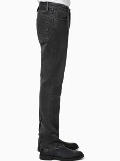 AllSaints Black Chrome Iggy Washed Black Slim Fit Jeans