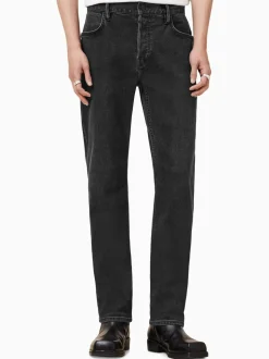 AllSaints Black Dark Iggy Black Slim Fit Jeans