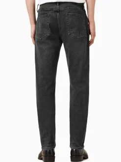 AllSaints Black Dark Iggy Black Slim Fit Jeans