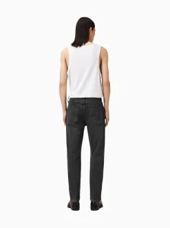 AllSaints Black Dark Iggy Black Slim Fit Jeans