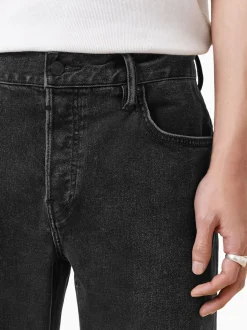 AllSaints Black Dark Iggy Black Slim Fit Jeans