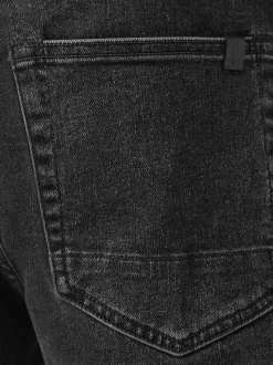 AllSaints Black Dark Iggy Black Slim Fit Jeans