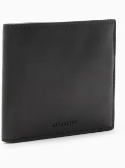 AllSaints Black Delph Wallet