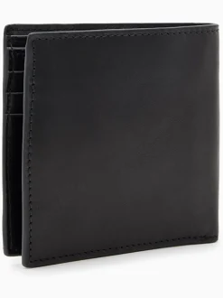AllSaints Black Delph Wallet