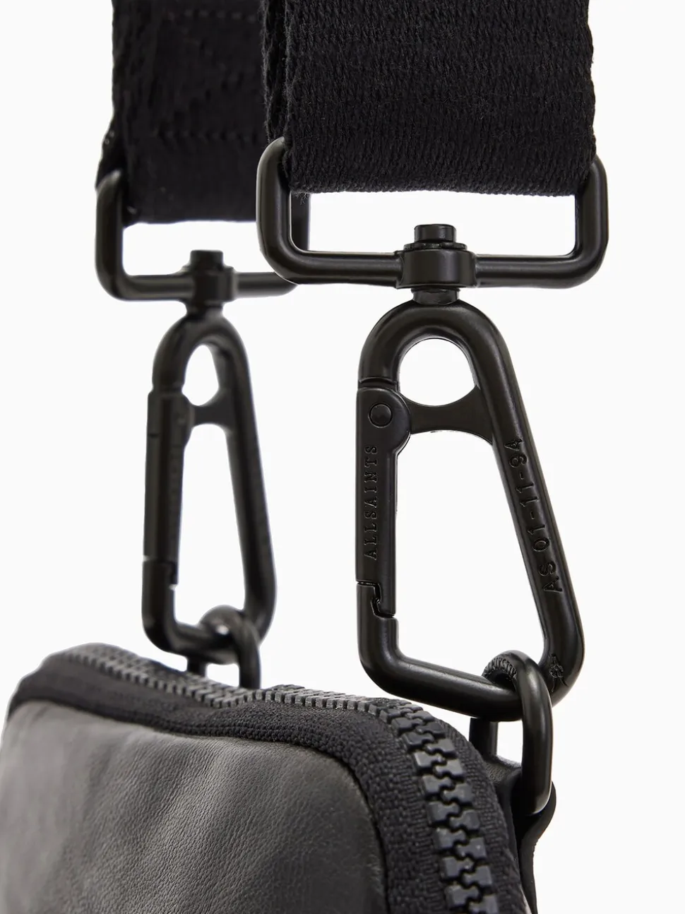 AllSaints Black Falcon Ns Pouch