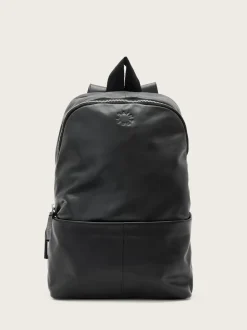 AllSaints Black Finn Updated Backpack