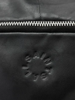 AllSaints Black Finn Updated Backpack