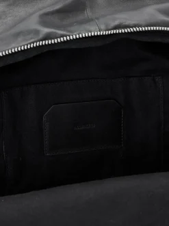 AllSaints Black Finn Updated Backpack