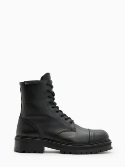 AllSaints Black Hank Boots