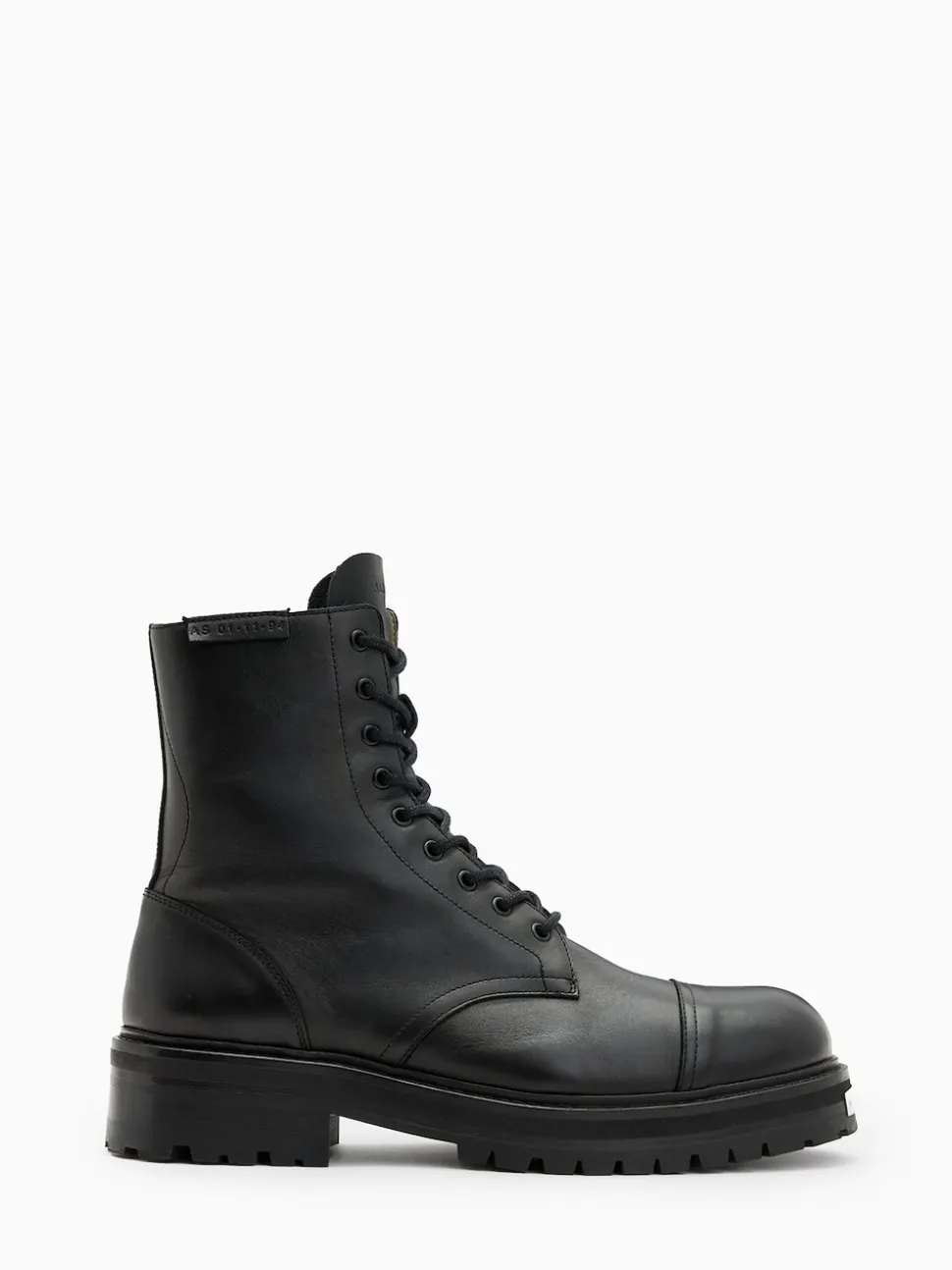 AllSaints Black Hank Boots