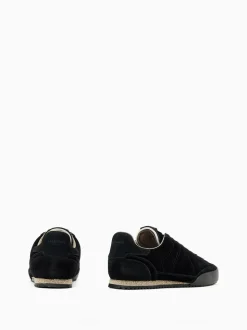 AllSaints Black Harri Low Top