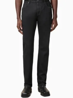 AllSaints Black Iggy Black Slim Fit Jeans