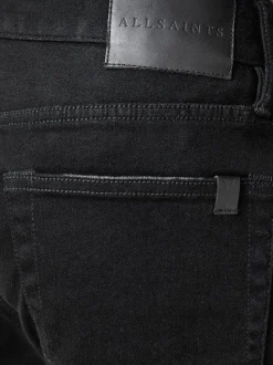 AllSaints Black Iggy Black Slim Fit Jeans