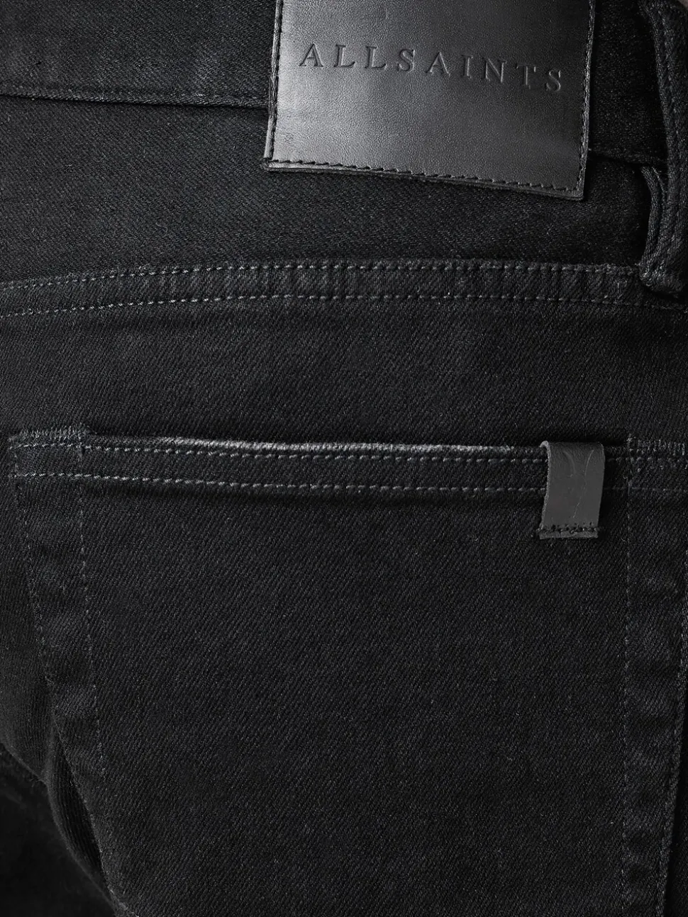 AllSaints Black Iggy Black Slim Fit Jeans