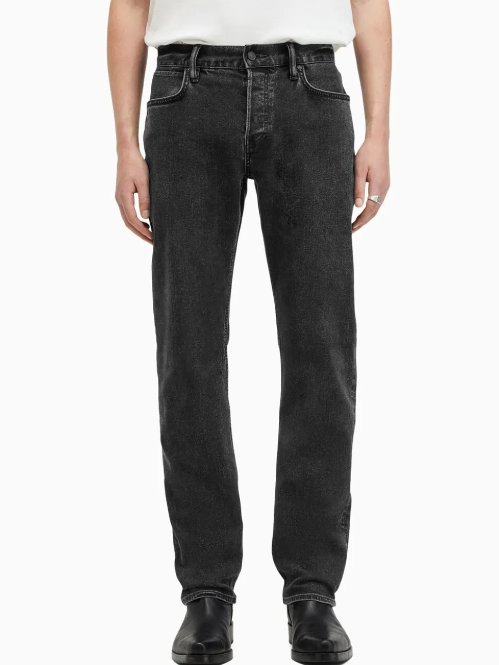 AllSaints Black Iggy Jeans