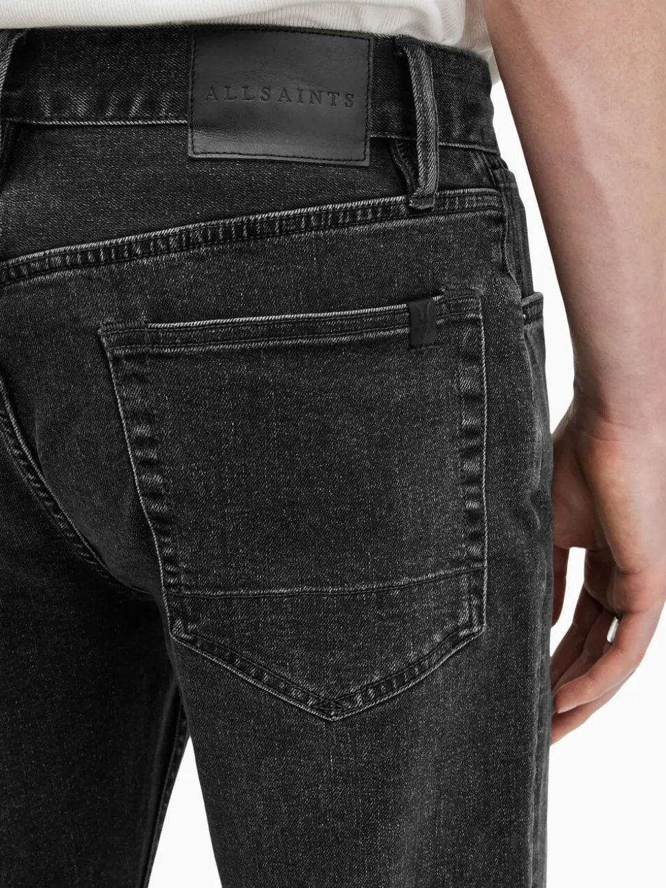 AllSaints Black Iggy Jeans