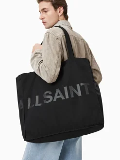 AllSaints Black Large Biggy Tote Bag