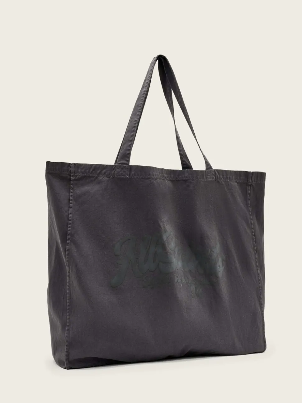 AllSaints Black Large Odyssey Tote