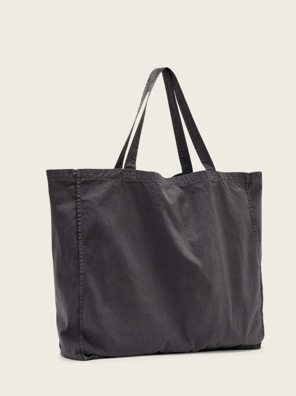 AllSaints Black Large Odyssey Tote