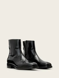 AllSaints Black Milton Boots