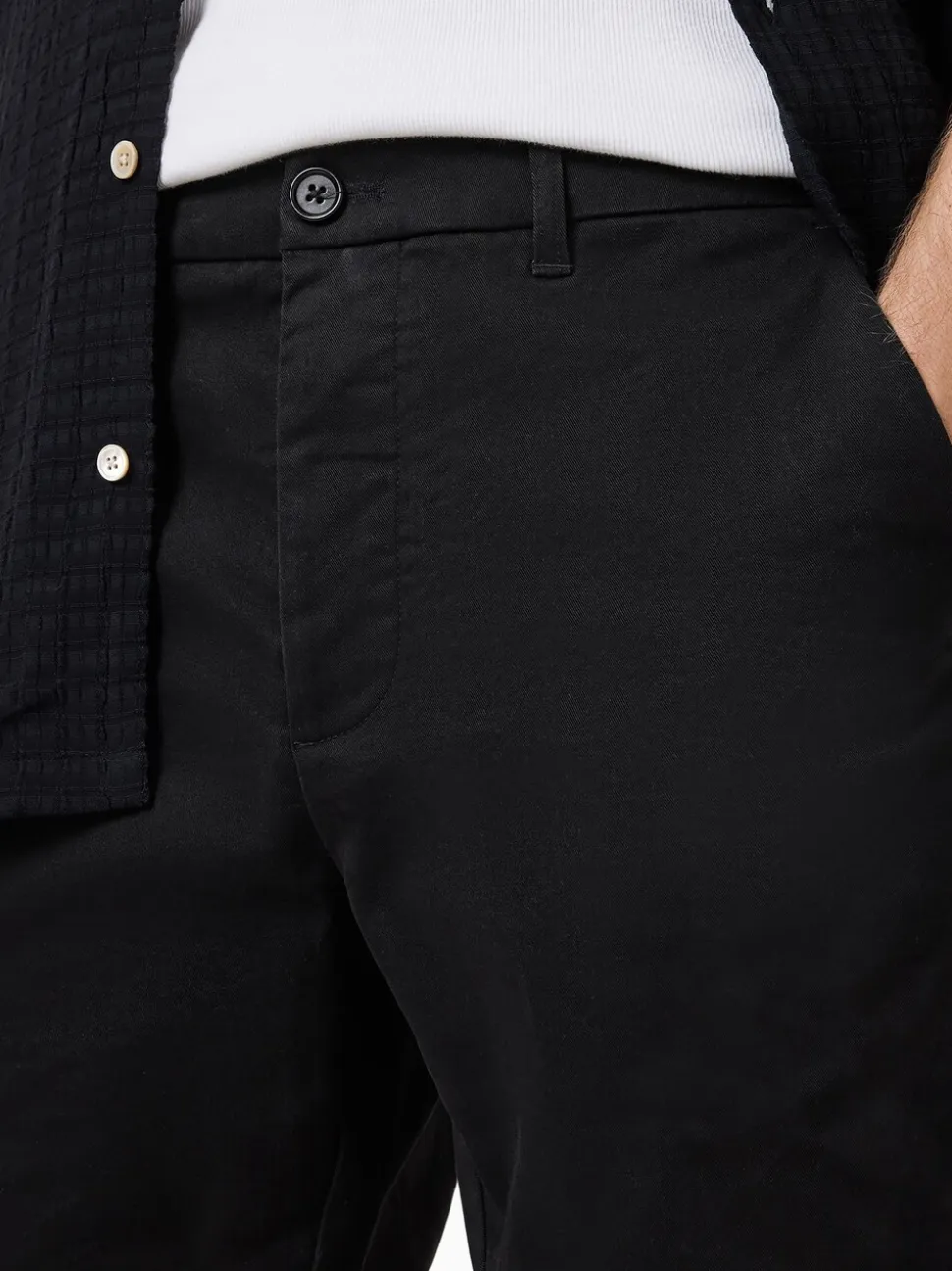 AllSaints Black Neiva Shorts