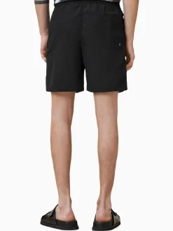 AllSaints Black Party Wave Swim Shorts