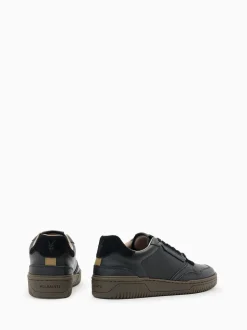 AllSaints Black Regan Low Shoes