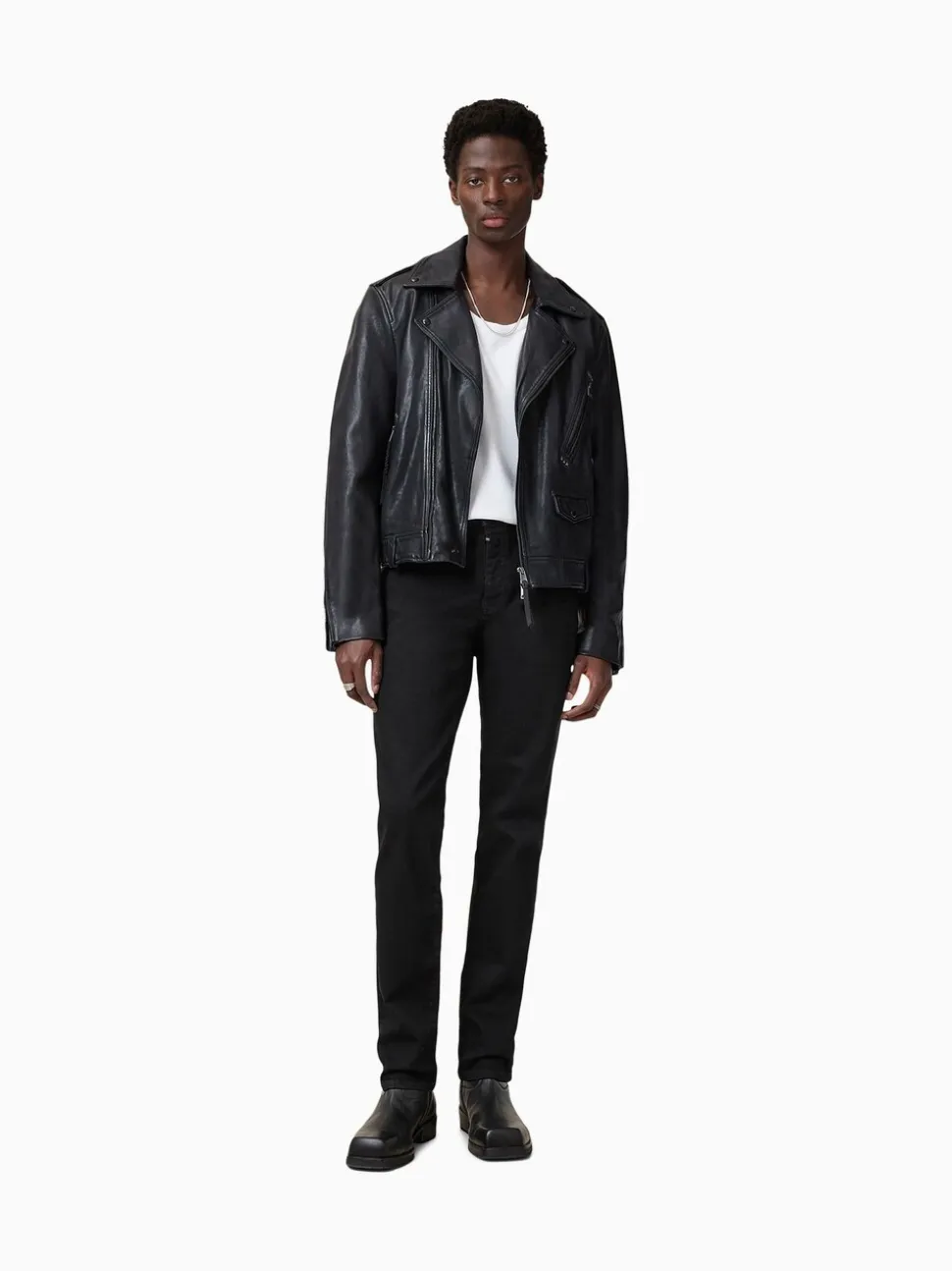 AllSaints Black Sid Jeans