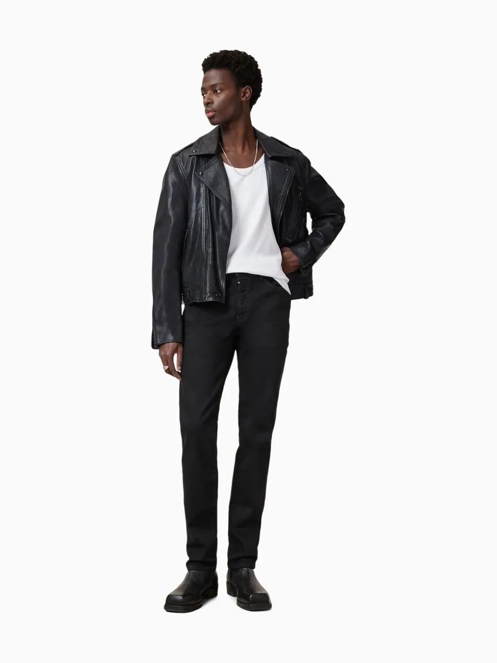 AllSaints Black Sid Jeans