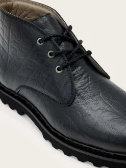 AllSaints Black Skiff Mid Boots