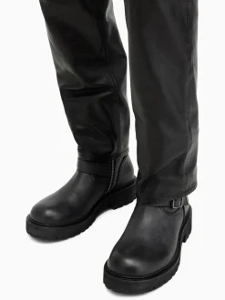 AllSaints Black Tait Boots