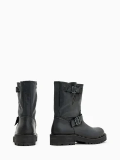 AllSaints Black Tait Boots