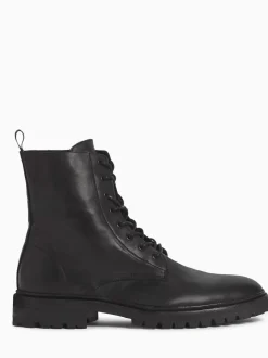 AllSaints Black Tobias Boots